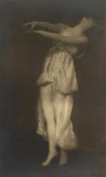 GENTHE, ARNOLD (1869-1942) Portrait of Theodore Roosevelt * Study of Isadora Duncan dancing.